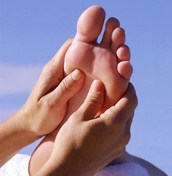 chiropractic foot massage
